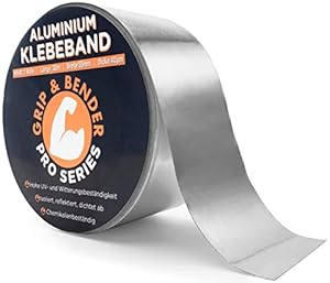 Grip&Bender Aluminium Klebeband 55mm x 30m