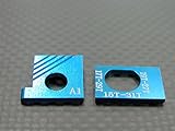 Farbe : Blue Kyosho Mini-Z AWD Tuning Teile Aluminium Motor Spacer (Motor Gear 15T W/Main Gear 31T) (Motor Gear 17T W/Main Gear 19T) (Motor Gear 19T W/Main Gear 27T) - 1Pr Blue
