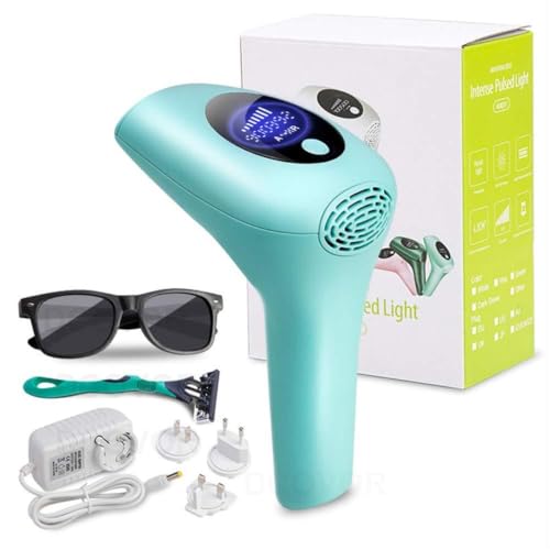 Épilateur permanent IPL 999999 flashs pour une épilation indolore à domicile