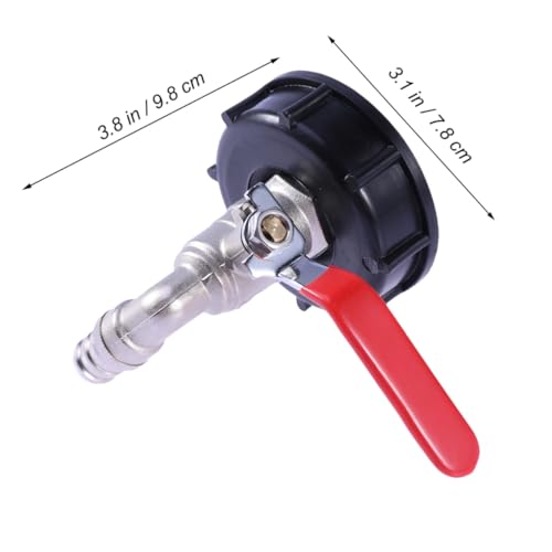 Válvula para tanque IBC DN50 en latón macizo para máxima durabilidad de manguera 2