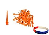 Neon Orange Long Tufflex Extra Strong 2BA 3/16