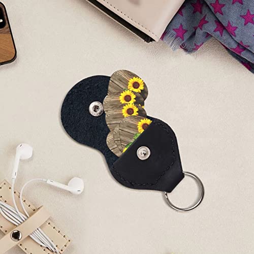 ASDTEHCY Lot de 6 médiators en celluloïd, motif tournesol sur bois pour guitares acoustiques, électriques, basses ou… - Les Beatles, Paul McCartney, John Lennon, RIngo Starr, George Harrison ASDTEHCY Lot de 6 médiators en celluloïd, motif tournesol sur bois pour guitares acoustiques, électriques, basses ou… – Image 6