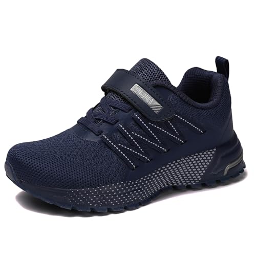 Image of KUBUA Kids Sneakers Lightweight Boys Girls Tennis Shoes | Breathable, Comfortable, Non Slip, Easy to Put On, Running, Walking, Gym, School, Daily Play, Toddler