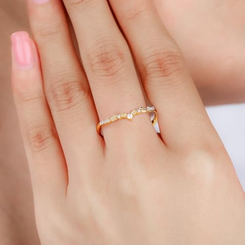 Moissanite Engagement Rings for Women, 925 Sterling Silver Anniversary Rings for Women, Promise Rings for Her Wedding Bands Gift for Women Size 3-103