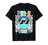 Pre-K Dude Smile Face First Day Of Back To School Boys T-Shirt