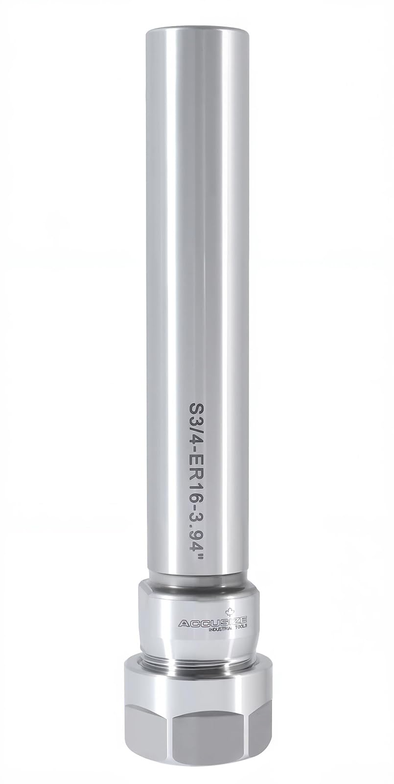 Accusize Industrial Tools ER16 Collet Chuck Extension Rod, 1.96 in. Shank Length, 3/4 in. Straight Shank Alloy Steel, 0223-0207 — Amazon image 12