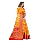 C-J-Enterprise-Womens-Kanchipuram-Art-Silk-0-MixedWhite-Pink