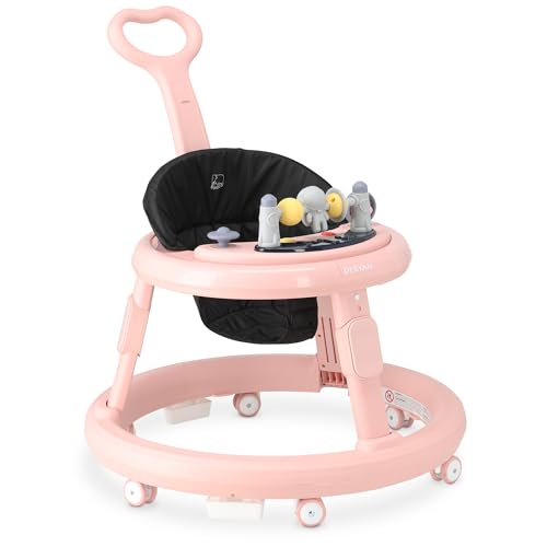 Deryan Mover Lauflernwagen mit Schiebestange – Lauflernhilfe ab 6 Monate...