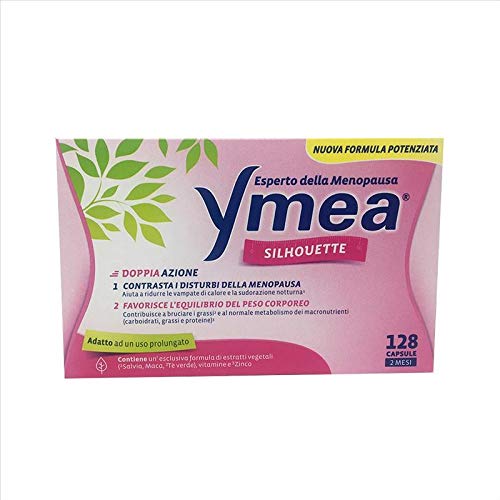 Perrigo - Ymea Silhouette Menopausa Integratore Alimentare, 128 Capsule