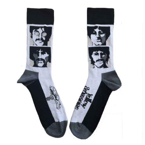 The Beatles Socks Yellow Submarine Sea Of Science Faces Mens Uk Size 7 – 11 - Les Beatles, Paul McCartney, John Lennon, RIngo Starr, George Harrison The Beatles Socks Yellow Submarine Sea Of Science Faces Mens Uk Size 7 - 11