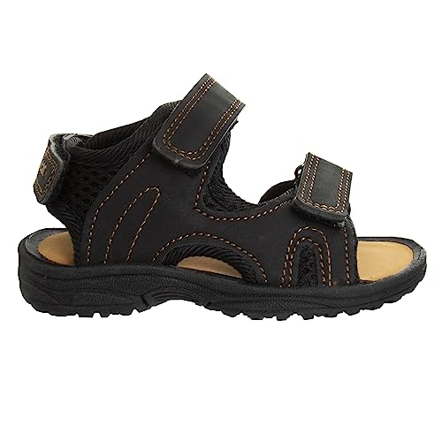 Image of Rugged Bear Kids Boys Girls Open-Toe Outdoor Sport Water Sandals - beach pool slide adjustable strap shoes athletic summer (Toddler /Little Kid /Big Kid)