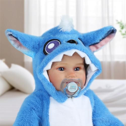 Muñeca Reborn Baby Doll de 18 Pulgadas, Vinilo Realista miniatura 7