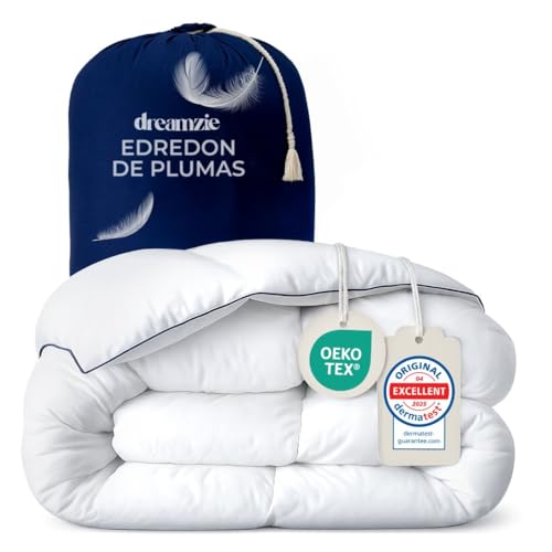 Dreamzie - Piumino in Piuma Matrimoniale Invernale Piuma Ultraconfortevole 200x220