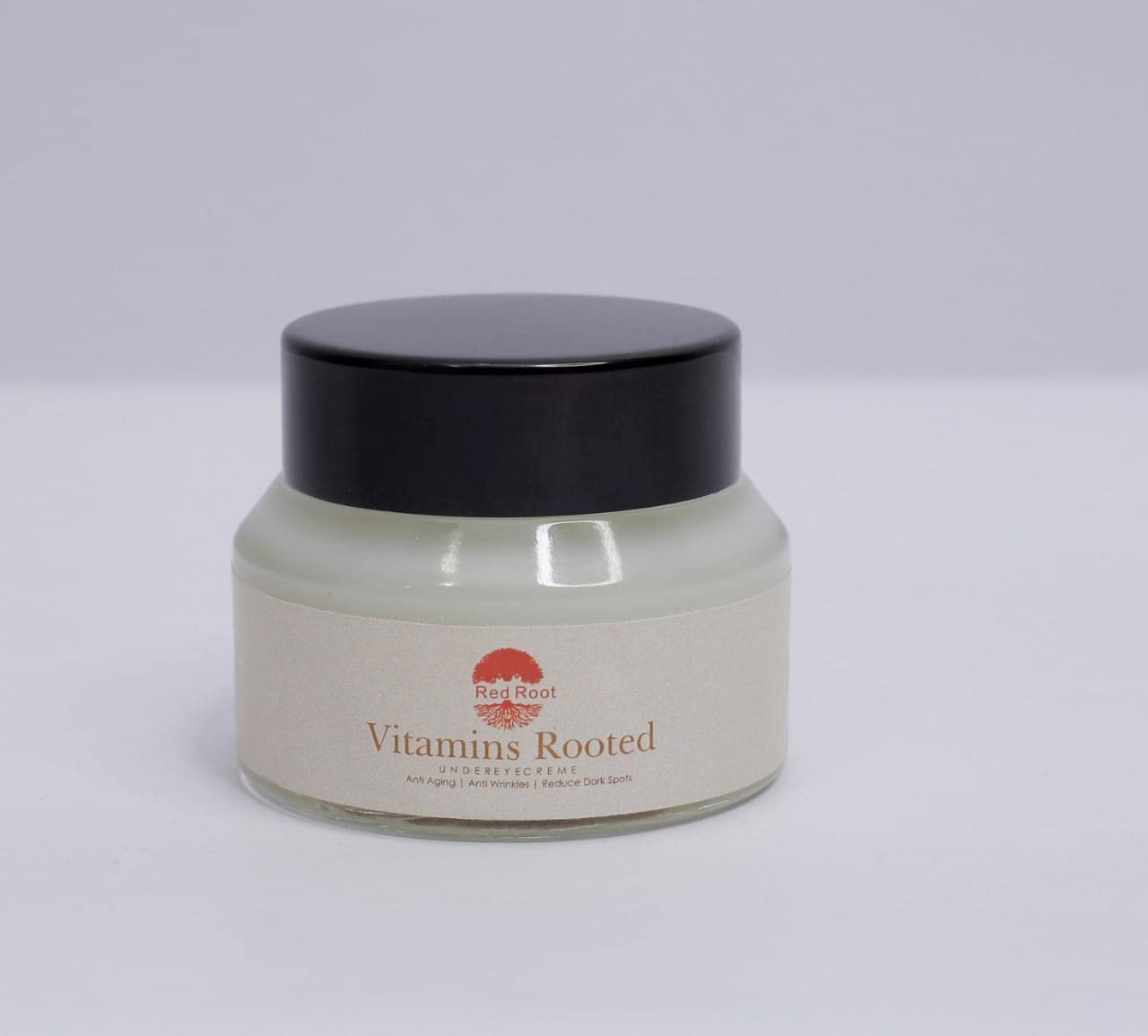Red Root Vitamins Rooted Skin Hydrating Organic Under Eye Cream Gel to reduce Dark Circles, Eye Wrinkles, Puffiness and Fine lines with Natural Ingredients like Vitamin C, E and Jojoba Oil for Men and Women (30 gm/1.05oz)