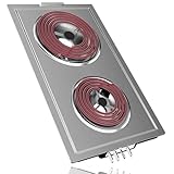 Upgraded JEA7000ADSA Cooktop Module Compatible with Jenn Air Cooktop Replacement Parts JEA7000ADS A100 Coil Cartridge For Whirlpool Jennair Cook top Burners Electric Stove Range Oven Element Cartridge