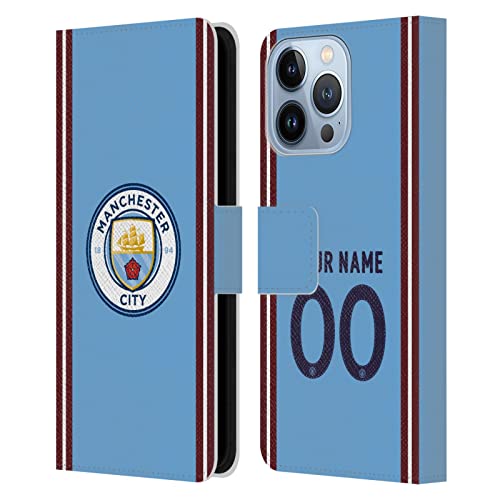 Cadeau Manchester City coque en cuir personnalisée pour iPhone 13 Pro