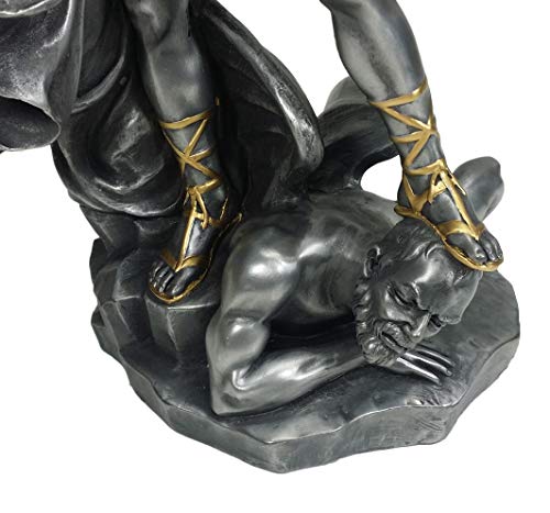 Estatua de Arcángel San Miguel de 14.5 pulgadas miniatura 3