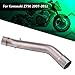 Broco Sistema de escape de la motocicleta completa Vent Pipe Medio Enlace...