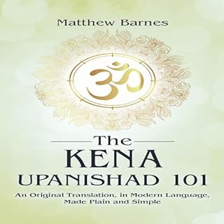 Diseño de la portada del título The Kena Upanishad 101