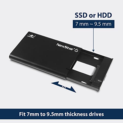 Cofre externo Vantec NexStar 6G para disco 2,5" SATA III miniatura 5