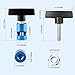 ARANA Car Hood Prop Rod Tool Strut Clamp, Car Hood Stopper Strut Shock Holder, Lift Support Clamp Hood Stay Holder Piston Stop Tool Pack of 1, Blue
