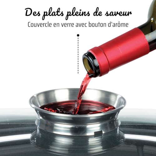 Rôtissoire avec couvercle GSW idéale pour vos rôtis du dimanche