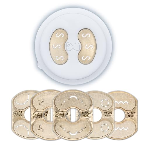 Pastidea – Kit trafila con 6 formati: Fusilli A3 8.5mm, Casarecce, Gnocco Napoletano, Maccherone Rigato, Orecchiette 15mm, Riccioli – compatibile con Philips Pasta Maker Avance e Serie 7000