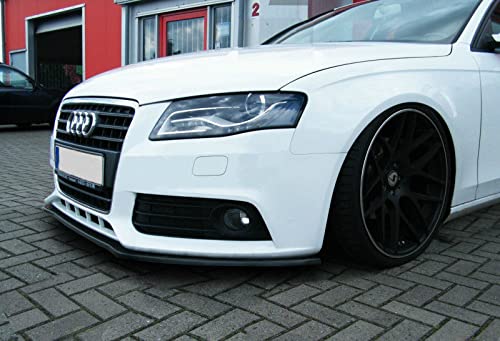 Spoiler avant Audi A4 B8 S-Line 2008 2009 2010 2011 2012 jupe de pare-chocs noire