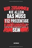  Notizbuch: Feuerwehr Notizbuch mit Punktraster. Tolle Zubehör & Feuerwehr Geschenk Idee für Feuerwehrmänner, Kameraden und jede Feuerwache.
