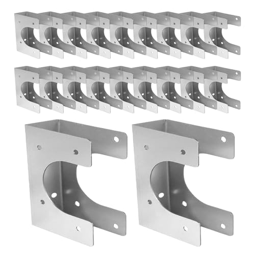 Sabots pour montants de cloison pour sécuriser la tuyauterie de plomberie - 20 unités