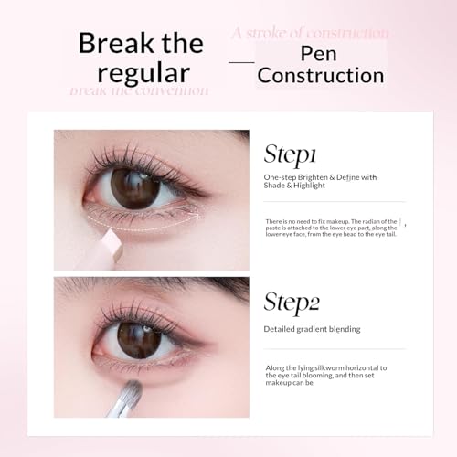 DEZONE Doble Lápiz de Maquillaje para Ojos 3D 250mg miniatura 7