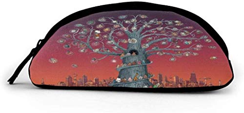 Preisvergleich Produktbild Tanz Gavin Tanz Halbkreis Bleistiftetui Schreibwaren Tasche Aufbewahrungstasche Waschtasche Büro Sortiertasche Münztasche Kosmetiktasche Mode 2 X 3 X 8 Zoll