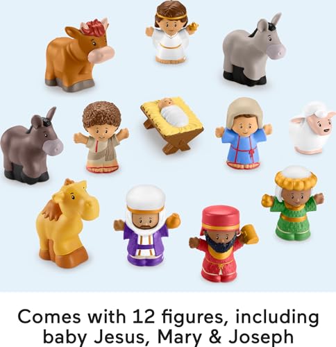 Fisher-Price HMX70 Little People Toddler Toy Nativity Set thumb #4