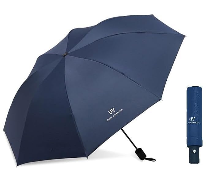 Auto Open Close Umbrella Blue Pack of 1-image-0