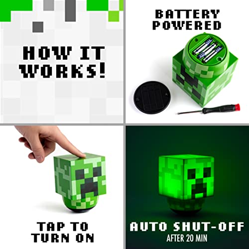 Paladone Minecraft Creeper Sway Lamp - Battery Operated | Official Merchandise