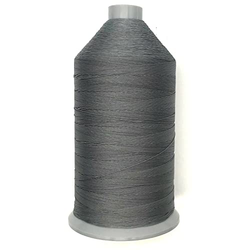 Hilo de tapicería de nylon Amann gris 3000 yardas