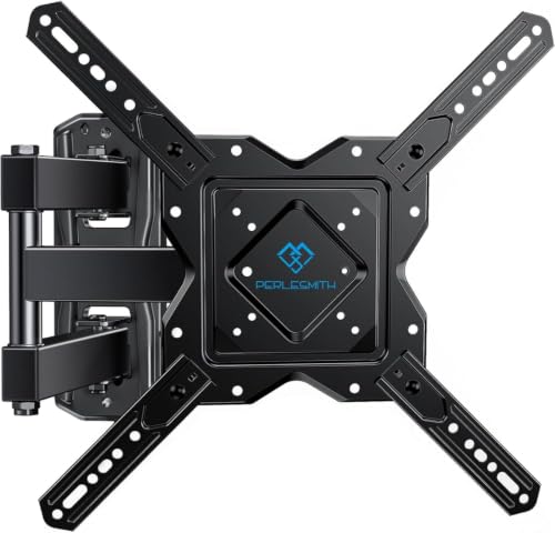 PERLESMITH Full Motion TV Wall Mount for...