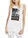 Game of Thrones Jon Snow Juniors White Muscle Tank Top M