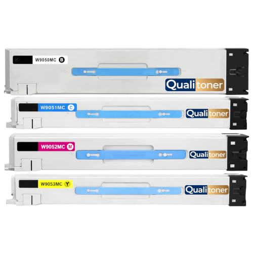 Toner W9050MC résout vos problèmes de texte flou sur HP E87640z E87650z E87655z 52000 pages