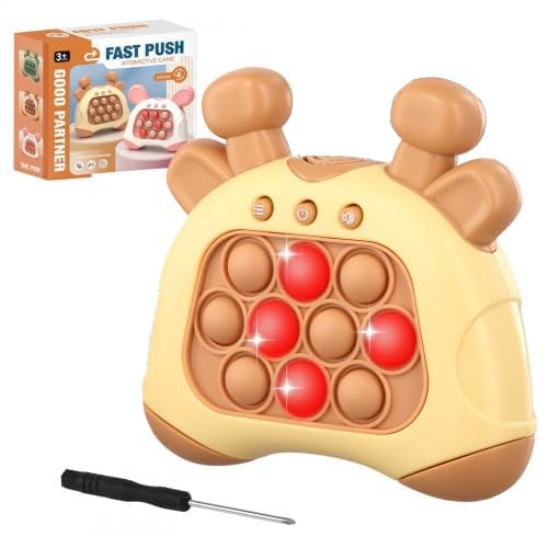 Dokpav Pop Push It Pro Game, Sensorial Fidget Toys para Niño 6-12 Años, Puzzle Game Machine Juguete Didacticos, Aliviar El...