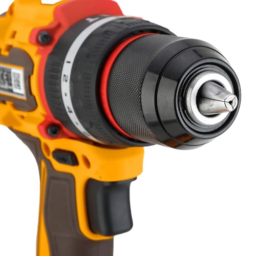 Image of INGCO Compact Brushless Cordless Impact Drill, 30000 bpm, 66 Nm, Metal chuck LED