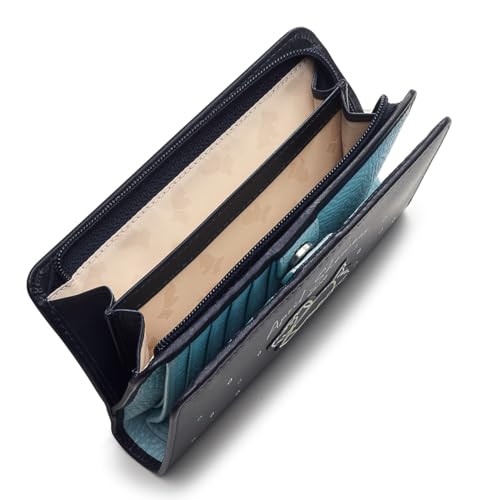 RADLEY London April Showers Women's Medium Lesther Bifold Wallet, Ink4