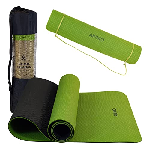 ARIMO Tapete Yoga Mat Antiderrapante TPE Ecológico Biodegradável ...