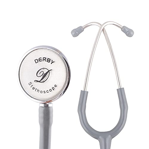 Image of Oriley Prime Tone Super- Silver Stethoscope Heart Beat Monitoring Chest Piece Medical Instrument for Doctors, Nurses (Silver)