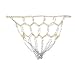 Ddewing Sports Basketball Nets Durable Metal Basketball Net Chain Basketball Net Replacement Heavy Duty,Iron Basketball Net Net Rust Silver and Gold Basketball Net Chain for Indoor Outdoor