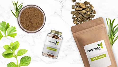 Evergreen Herbs Palo Guaco (Powder 8 oz) - Resealable Stand Up Pouch to Ensure Freshness!