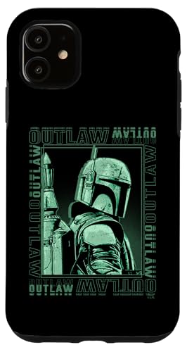 Coque iPhone 11 Star Wars Boba Fett antichoc étui rigide Box Up