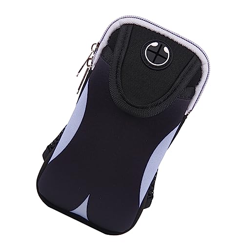 INOOMP Sports Armband Sweatproof Arm Package Bag Mobile Phone Bag Fitness Armband Case Running Phone Holder Phone Running Case Key Fitness Cell Phone Bag Men and Women Portable