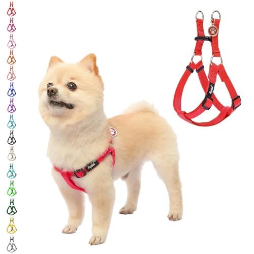 PUPTECK 犬 ハーネス 迷子札付き