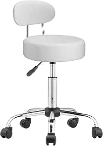 Sgabello Rolling FURWOO - Sedia Regolabile Con Ruote Per Salon, Spa O Ufficio - Foto 2